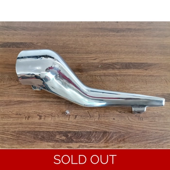 1985-86 Honda VF700C VF750C Magna Right Exhaust Chamber Cover 18375-MK3-003